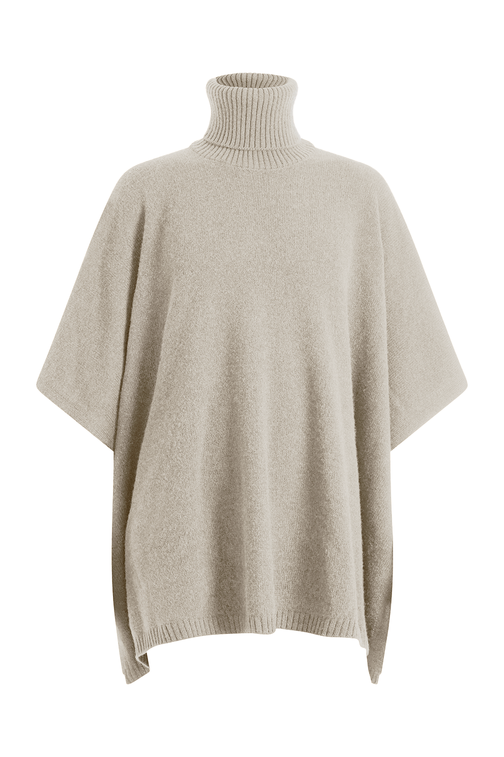 beige cashmere poncho women - packshot | Angela | Linnea Lund
