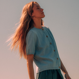 Clara Cardigan - Smoked Grass