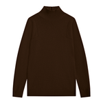 Brown chocolate Cashmere sweater men - packshot | Charles | Linnea Lund