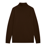 Brown chocolate Cashmere sweater men - packshot | Charles | Linnea Lund