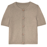 Clara Cardigan - Pebble