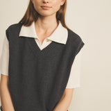 Le Pull Erik - Smoked Grass