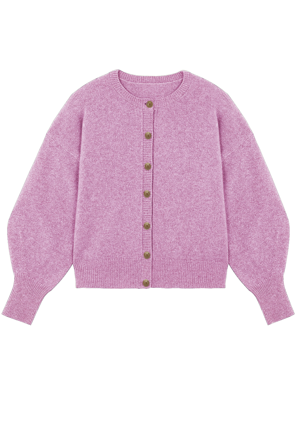 Cashmere cardigan women pink - packshot | Gabriella | Linnea Lund