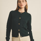 Le Cardigan Greta - Smoked Grass