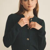 Le Cardigan Greta - Smoked Grass