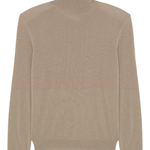 warm grey men cashmere sweater - packshot | Jim | Linnea Lund
