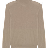 warm grey men cashmere sweater - packshot | Jim | Linnea Lund