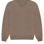 Taupe cashmere sweater - packshot | Jack | Linnea Lund