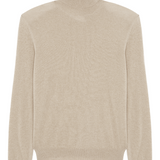 Cream light men cashmere sweater - packshot | Jim | Linnea Lund
