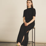 black cashmere dress women - look | Juliana | Linnea Lund