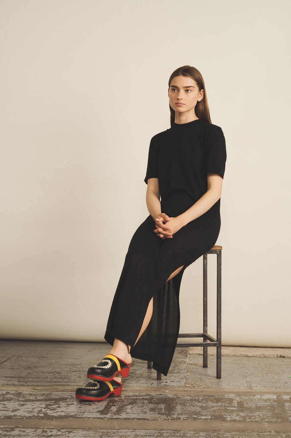 black cashmere dress women - look | Juliana | Linnea Lund