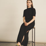 black cashmere dress women - look | Juliana | Linnea Lund