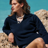 Fanny Sweater - Midnight Blue