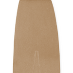 Camel light women cashmere skirt - packshot | Astrid | Linnea Lund