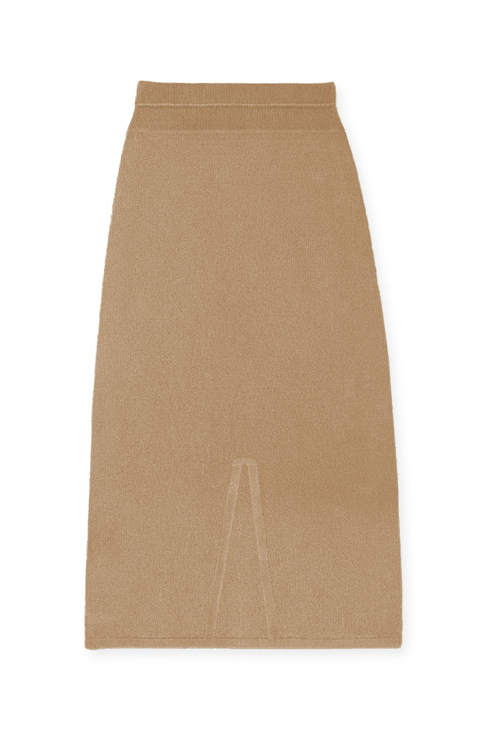 Camel light women cashmere skirt - packshot | Astrid | Linnea Lund