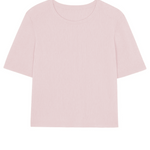 Cashmere Tee-shirt women light pink - packshot | Melanie | Linnea Lund