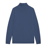 Blue Denim Cashmere sweater men - packshot | Charles | Linnea Lund