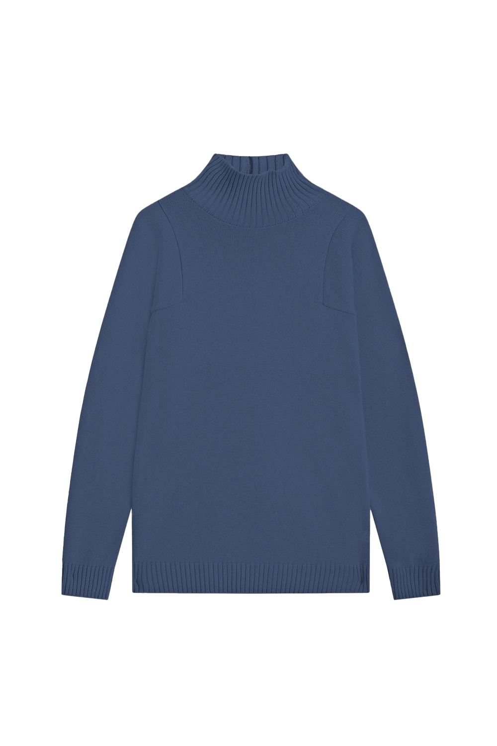 Blue Denim Cashmere sweater men - packshot | Charles | Linnea Lund