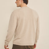 Mimmi Men Sweater - Oatmeal