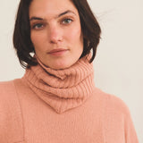 pink gold cashmere collar women | Maya | Linnea Lund