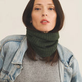 dark green cashmere collar women | Maya | Linnea Lund