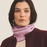 bubblegum pink cashmere collar women | Maya | Linnea Lund