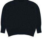 black oversize cashmere sweater for women - packshot | Nina | Linnea Lund