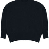 black oversize cashmere sweater for women - packshot | Nina | Linnea Lund