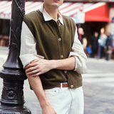 Hugo Cardigan - Green Forest
