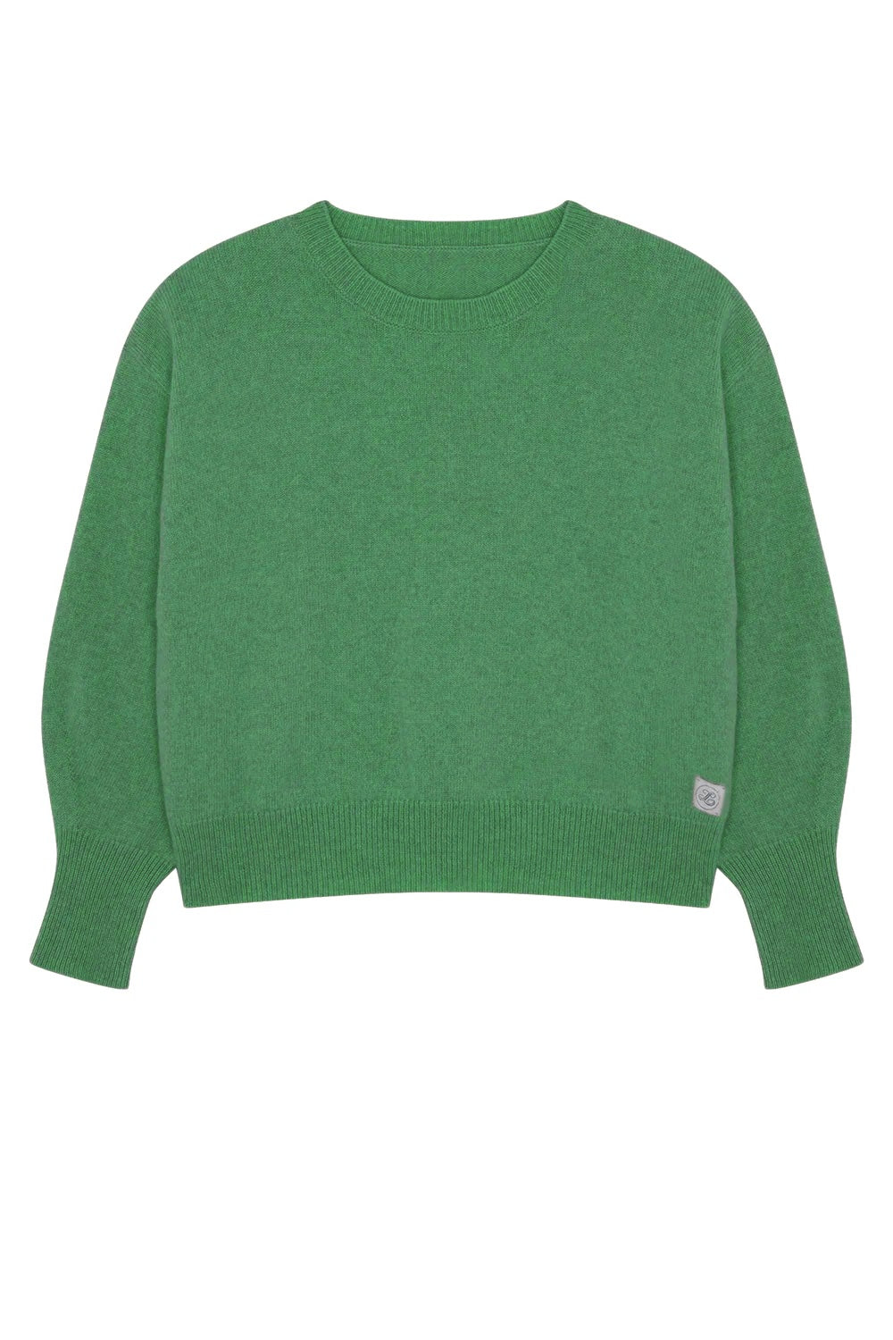 Green cashmere sweater women - packshot | Sarah | Linnea Lund