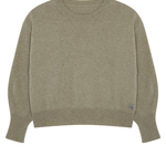Cashmere sweater unisex beige - packshot | Sarah | Linnea Lund