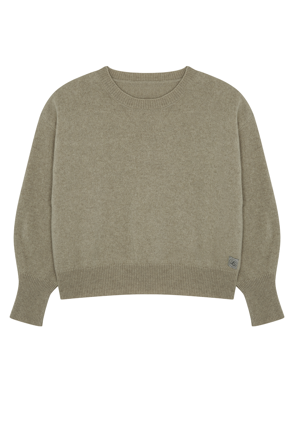Cashmere sweater unisex beige - packshot | Sarah | Linnea Lund