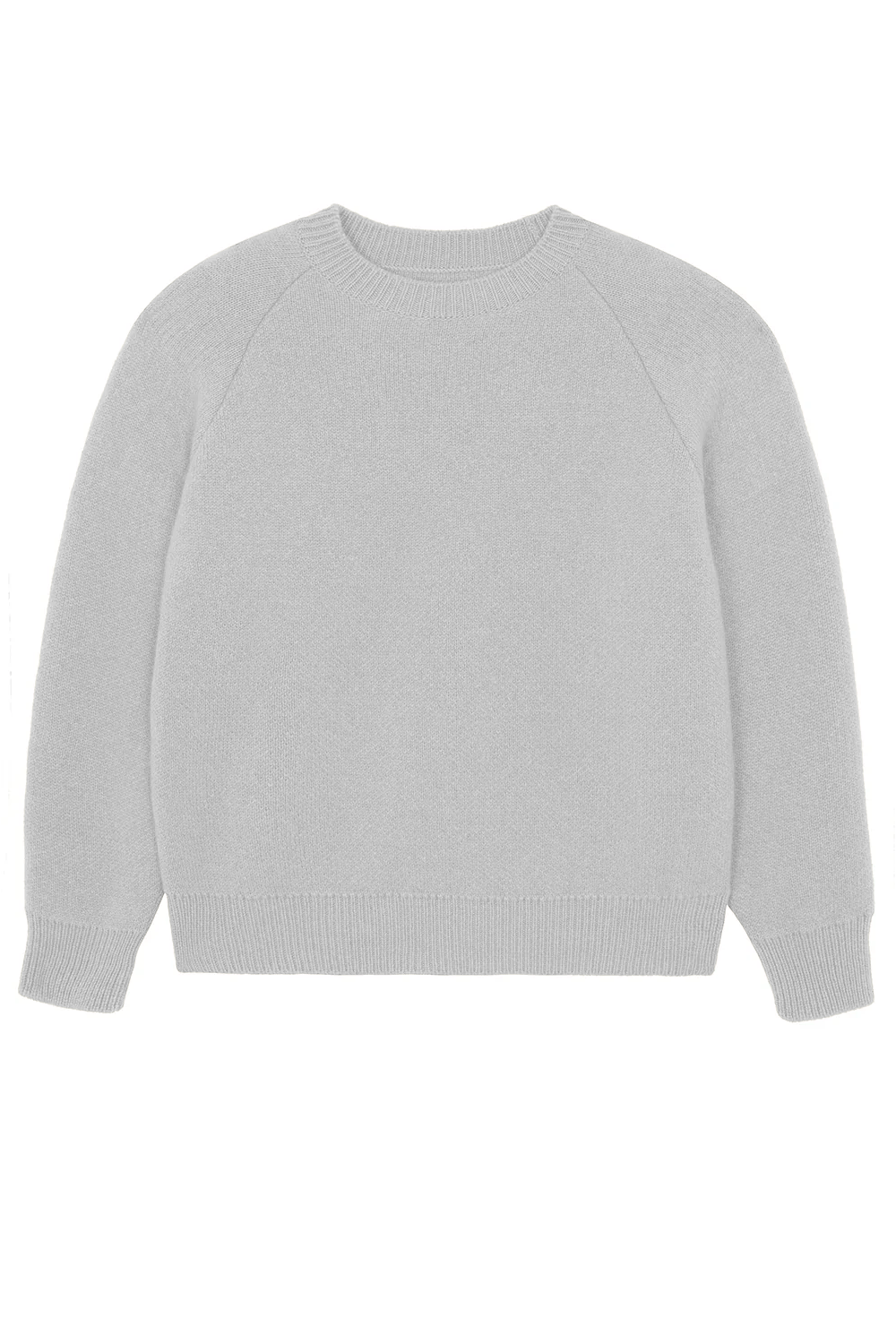 Cashmere sweater men light grey color - packshot | Sergio | Linnea Lund