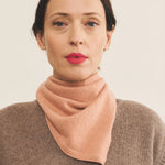 rose gold cashmere bandana women | Stella | Linnea Lund