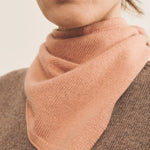 rose gold cashmere bandana women - focus view | Stella | Linnea Lund