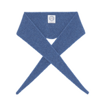 Blue cashmere sophie scarf bandana - packshot | Violette | Ines de la Fressange x Linnea Lund