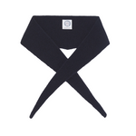 Navy blue cashmere sophie scarf bandana - packshot | Violette | Ines de la Fressange x Linnea Lund