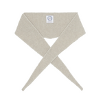 White cashmere sophie scarf bandana - packshot | Violette | Ines de la Fressange x Linnea Lund