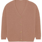 rose gold cashmere cardigan women | Charlot | Linnea Lund