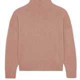 pink gold cashmere sweater women - packshot | Christina | Linnea Lund