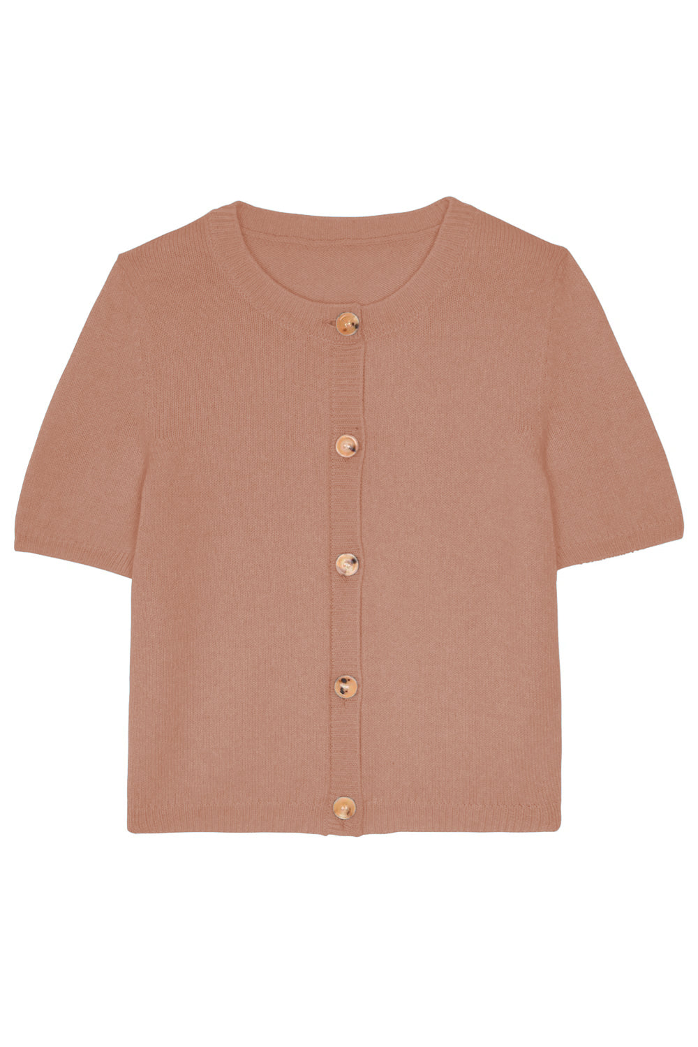 rose gold cashmere cardigan women | Clara | Linnea Lund