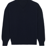 navy blue color cashmere sweater women - packshot | Emilie | Linnea Lund