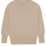 Light camel cashmere sweater women - packshot | Francesca | Linnea Lund
