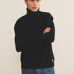 black cashmere sweater men - look | Francois | Linnea Lund