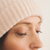 light salmon pink beanie cashmere women - focus | Harry | Linnea Lund