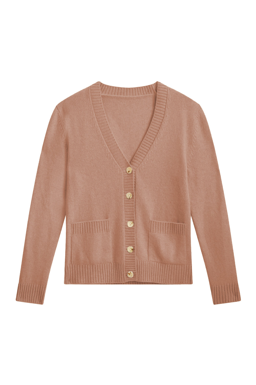 rose gold cashmere cardigan women | Junior | Linnea Lund