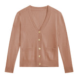 rose gold cashmere cardigan women | Junior | Linnea Lund