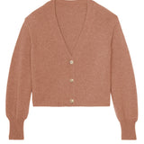 rose gold cashmere cardigan women | Matilda | Linnea Lund