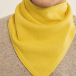 flash yellow cashmere bandana men | Stella | Linnea Lund
