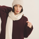 white scarf cashmere - look | Susanne | Linnea Lund